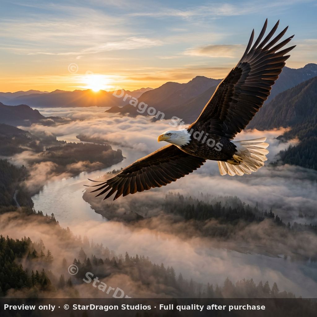 Eagle at Dawn